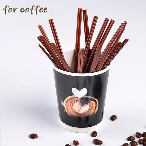 Wholesale Coffee Stir Stick Straw with Two Hole